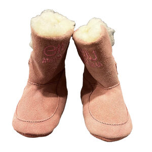 Emu Girls Pink Boots size: 0-6 Months